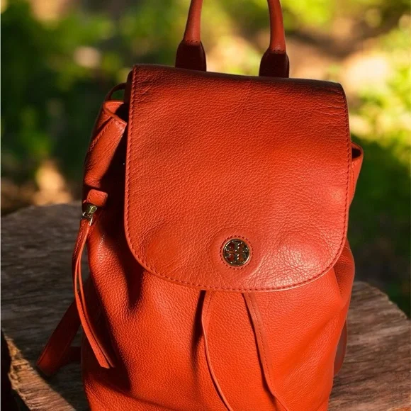 Tory Burch | Bags | Tory Burch Beody Peeble Leather Backpack 